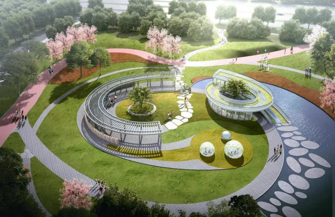 成都高新区作为先行试点之一,将在桂溪生态公园打造一座婚姻登记中心.